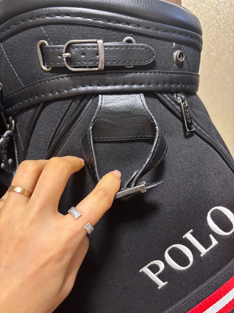 ラルフローレン ポロベア キャディバッグ（ブラック）