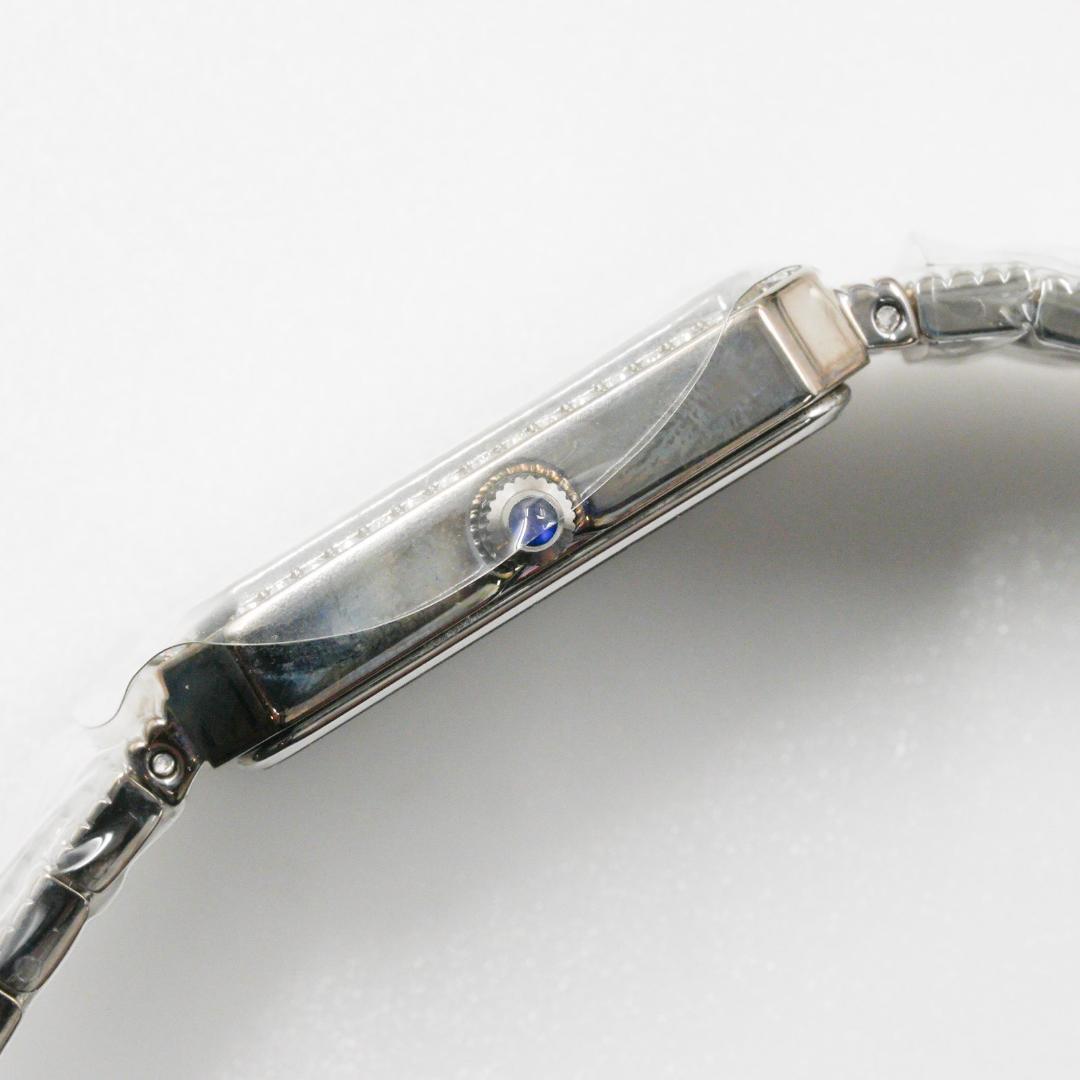 リズ 腕時計 LZ-132 GSGN 天然エメラルド プラチナ仕上げ 未使用