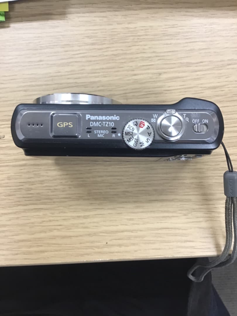 【OY】稼働品 Panasonic LUMIX TZ10 ブラック 付属品付き