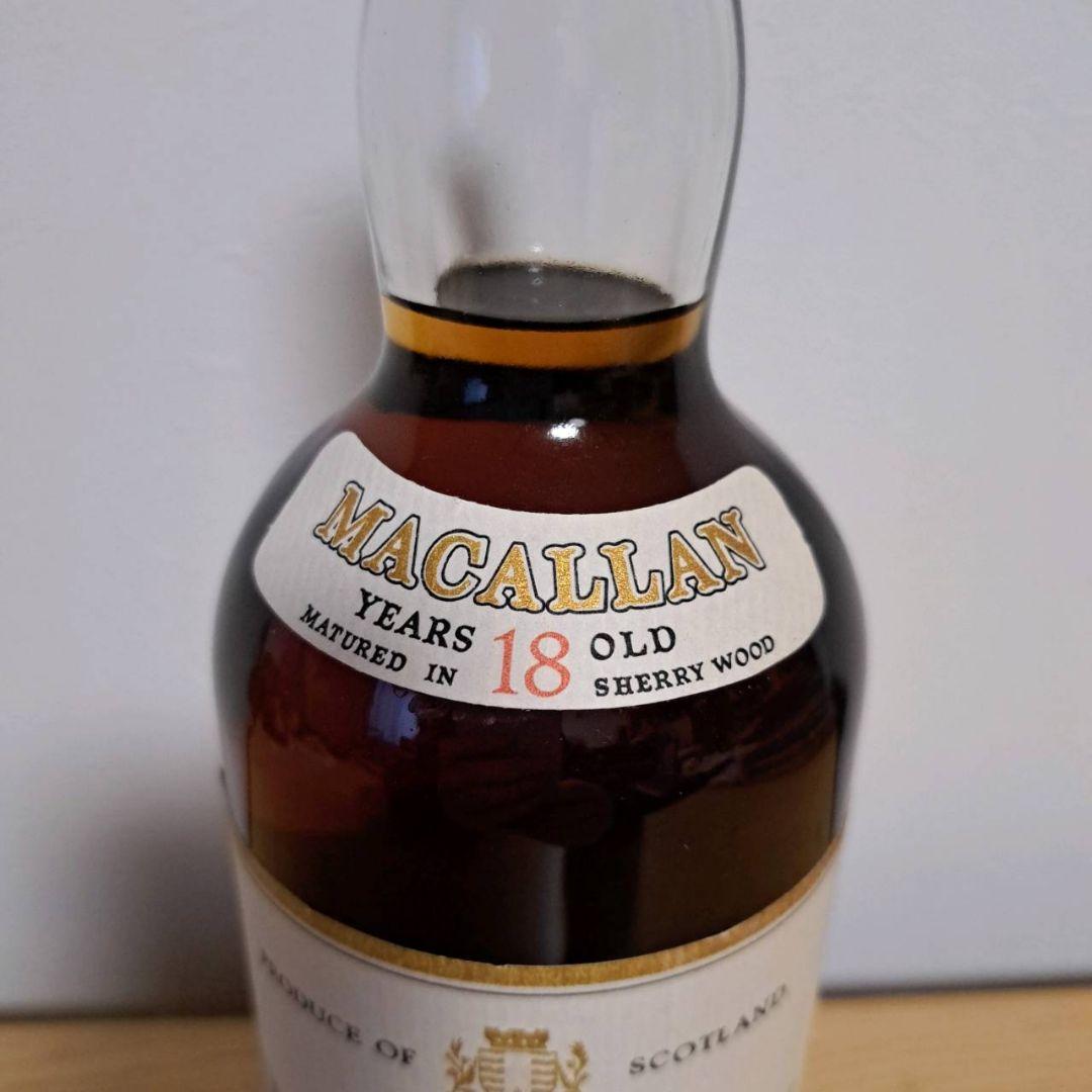 マッカラン18年　1977年　【未開封】