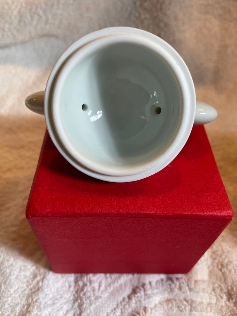 【新品／未使用】ミッキーマウス　小物入れ　染付青海波