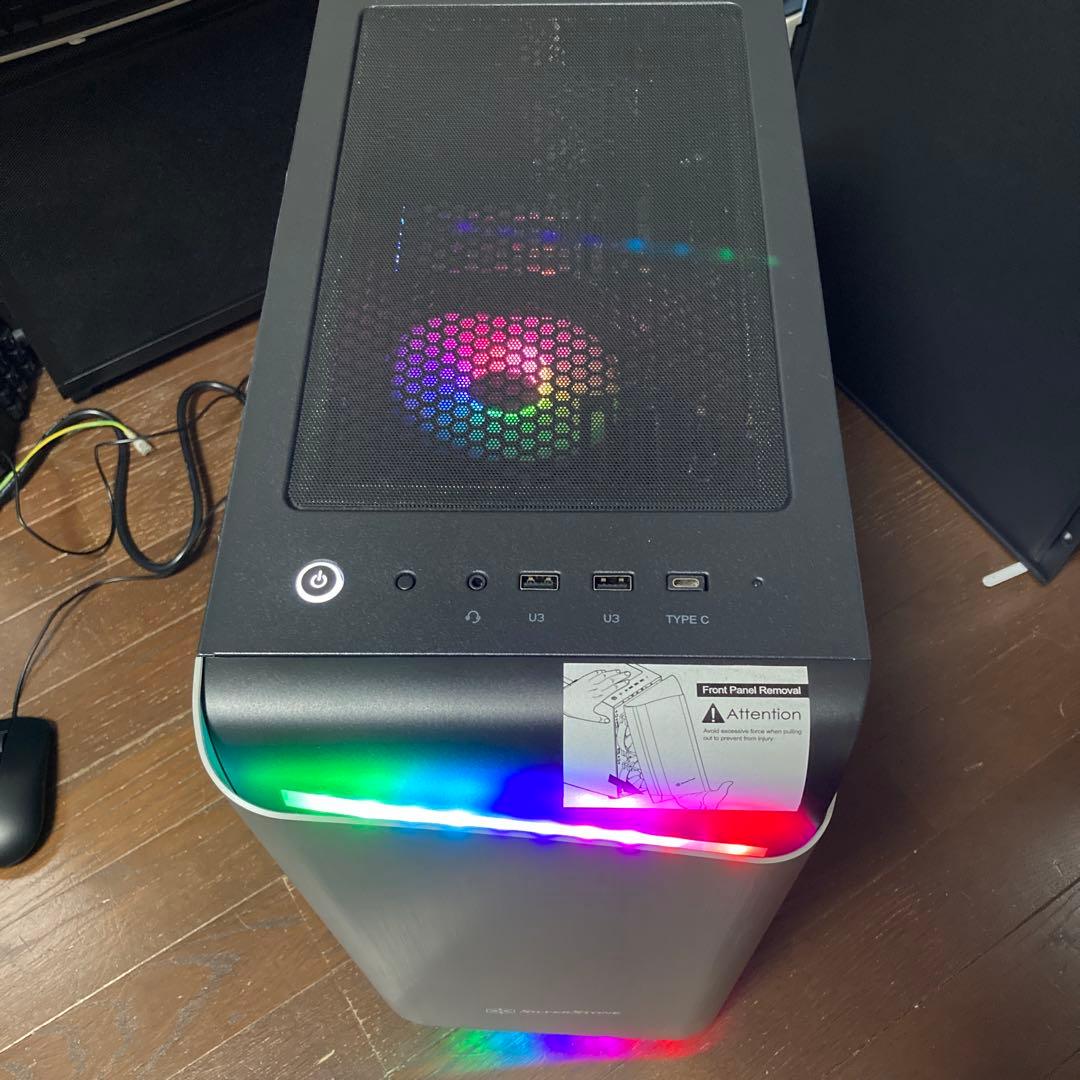 ASUS PRIME B365-PLUSデスクトップPC (新品PCケース使用)