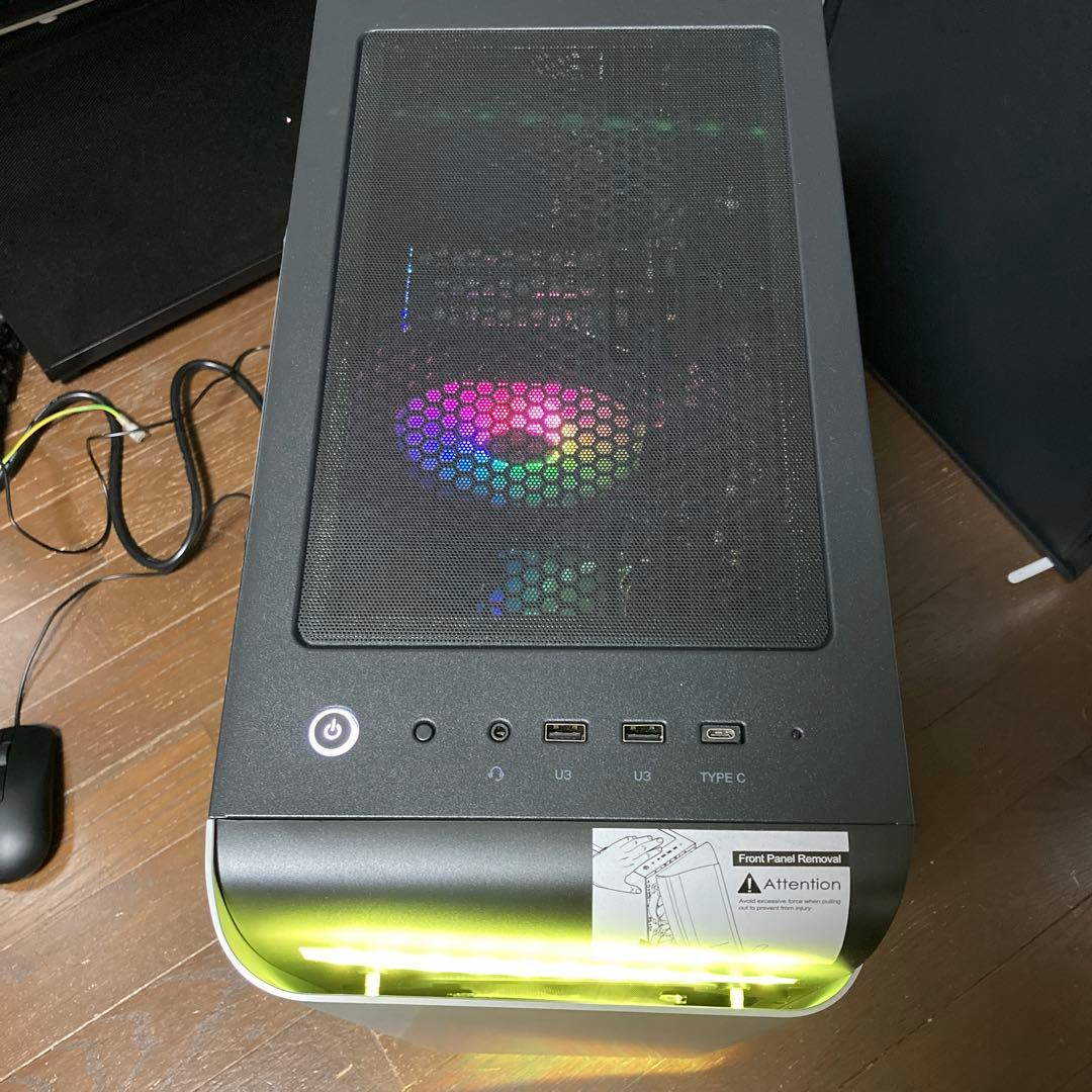 ASUS PRIME B365-PLUSデスクトップPC (新品PCケース使用)