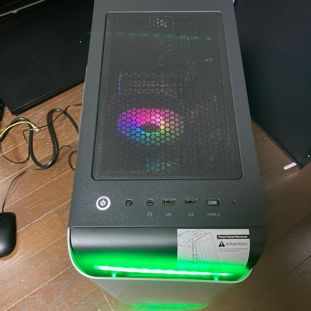 ASUS PRIME B365-PLUSデスクトップPC (新品PCケース使用)