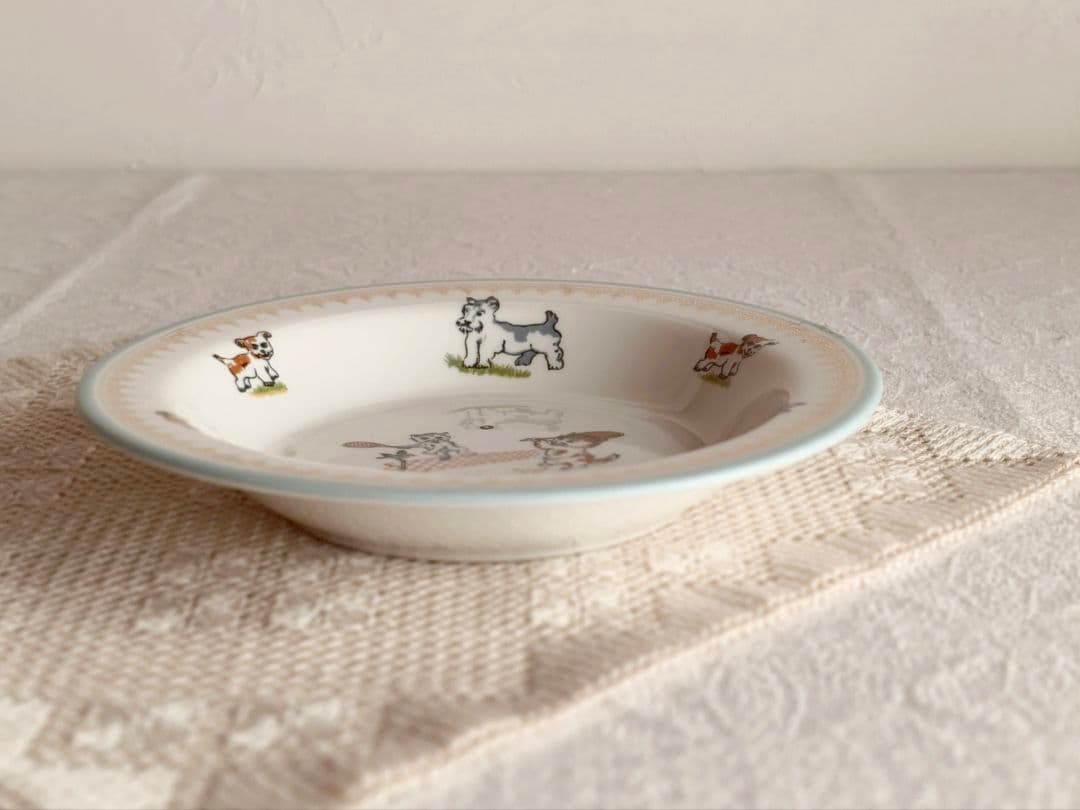 【アナベルさま】vintage limoges ❀ どうぶつ達の 可愛いプレート