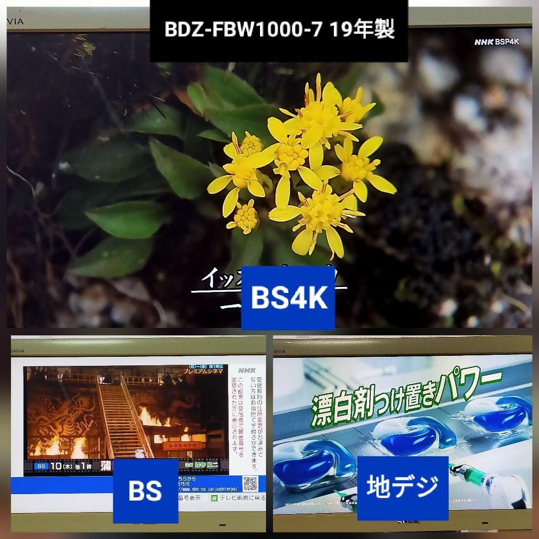 [訳あり] SONY BDZ-FBW1000 ブルーレイレコーダー