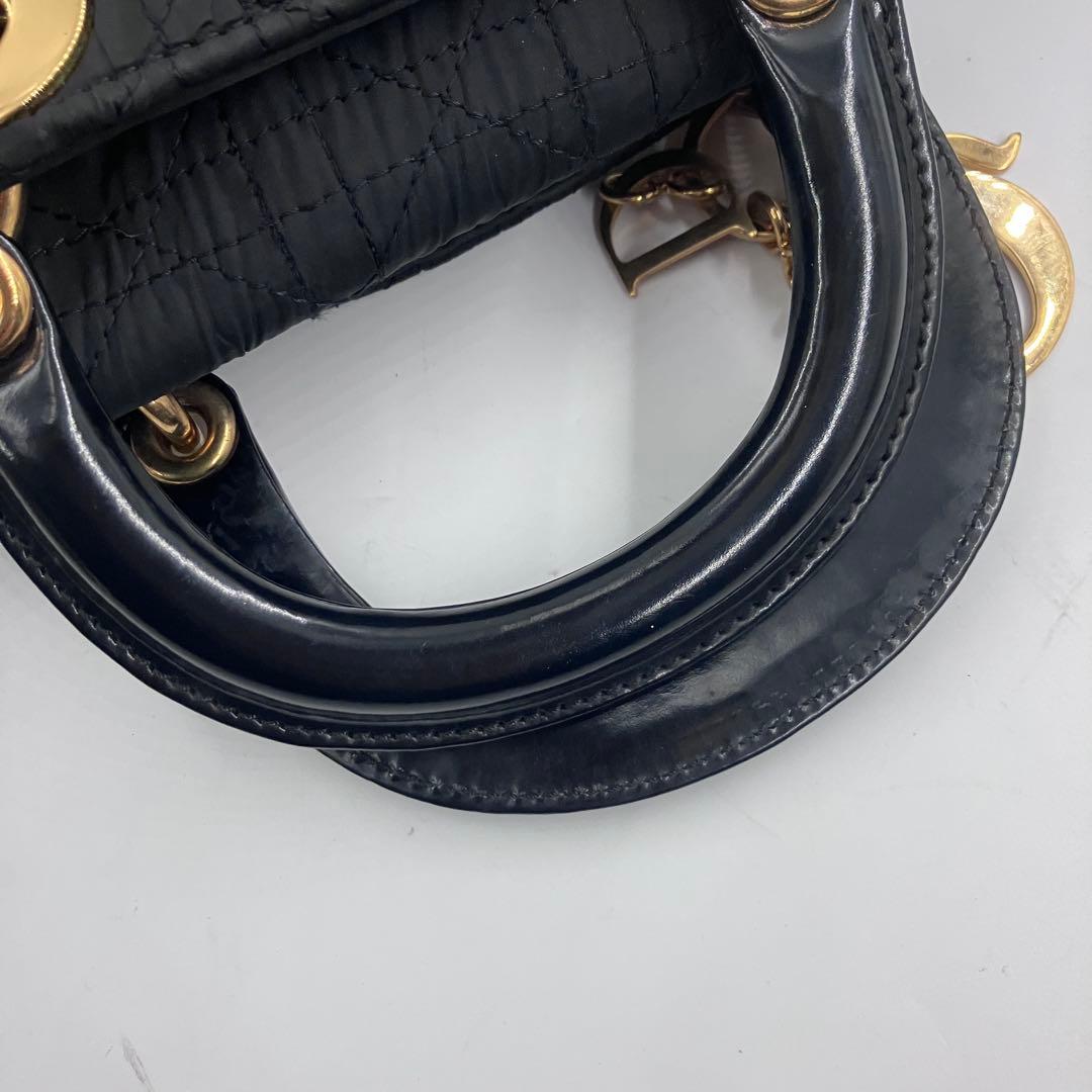 ディオール 3286ナノサイズ ミニ ハンドバッグ レディディオール 黒