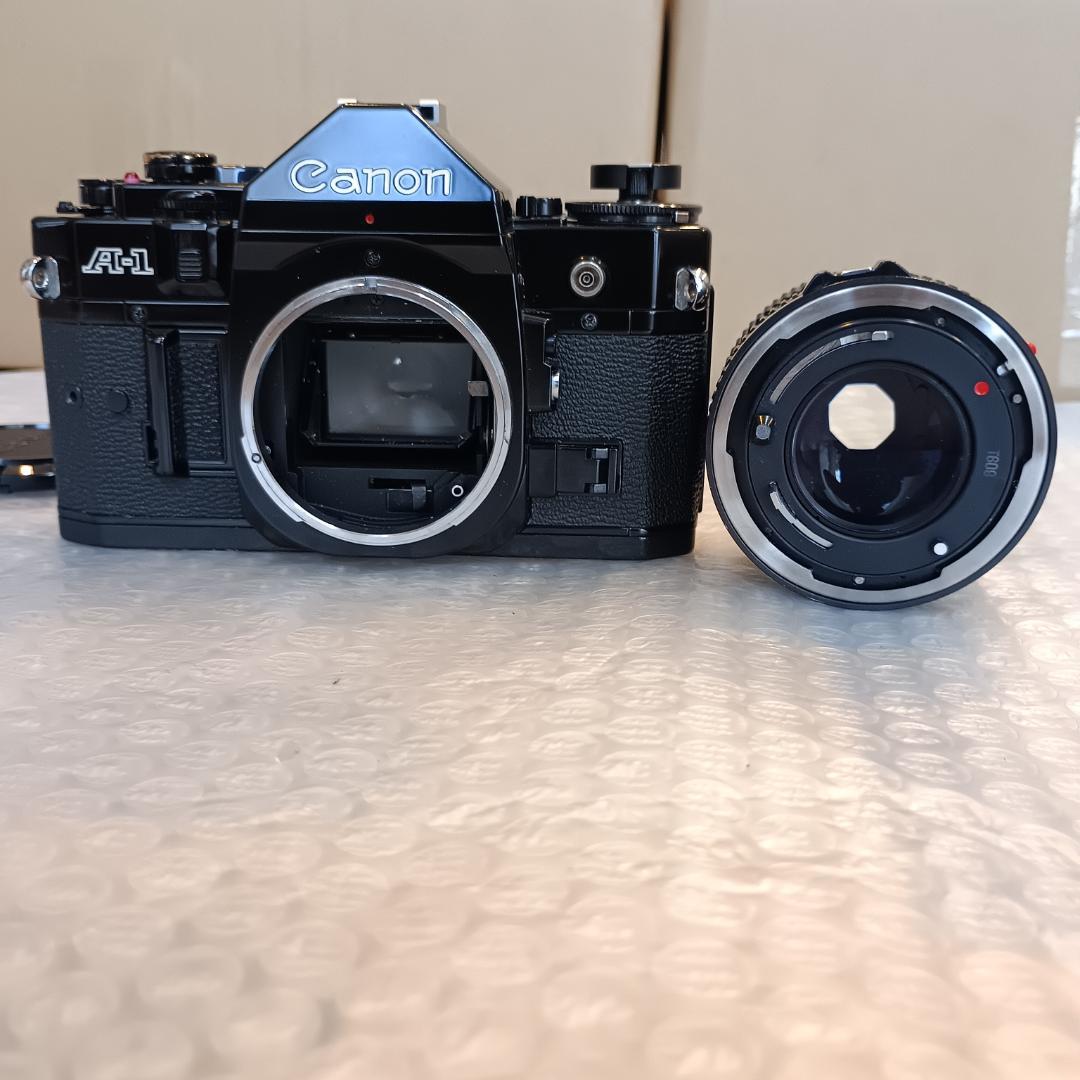Canon A-1 & AE-1 フィルム一眼レフカメラセット ジャンク出品