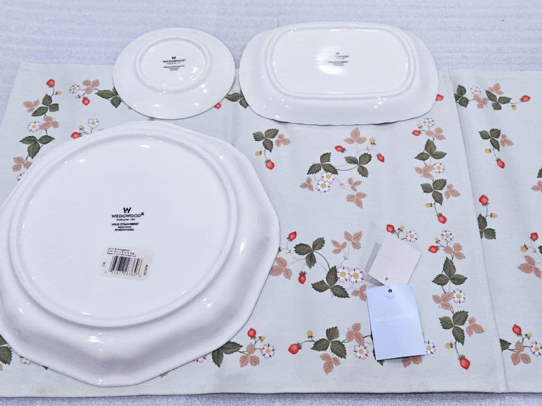  ウェッジウッド ワイルドストロベリー ディッシュ プレート