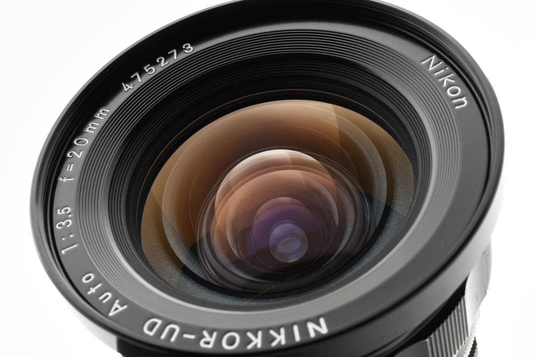 【良品】Nikon Nikkor UD Auto 20mm f/3.5 レンズ