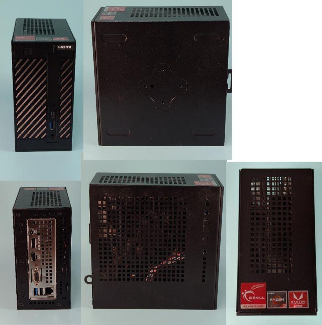 ASRock A300 Ryzen ミニPCゲミンク