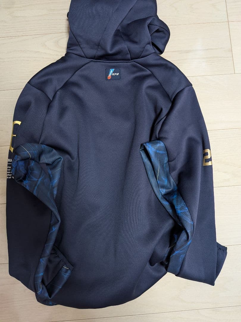 オリックスバファローズ　オーセンティック　フーディ　田嶋選手