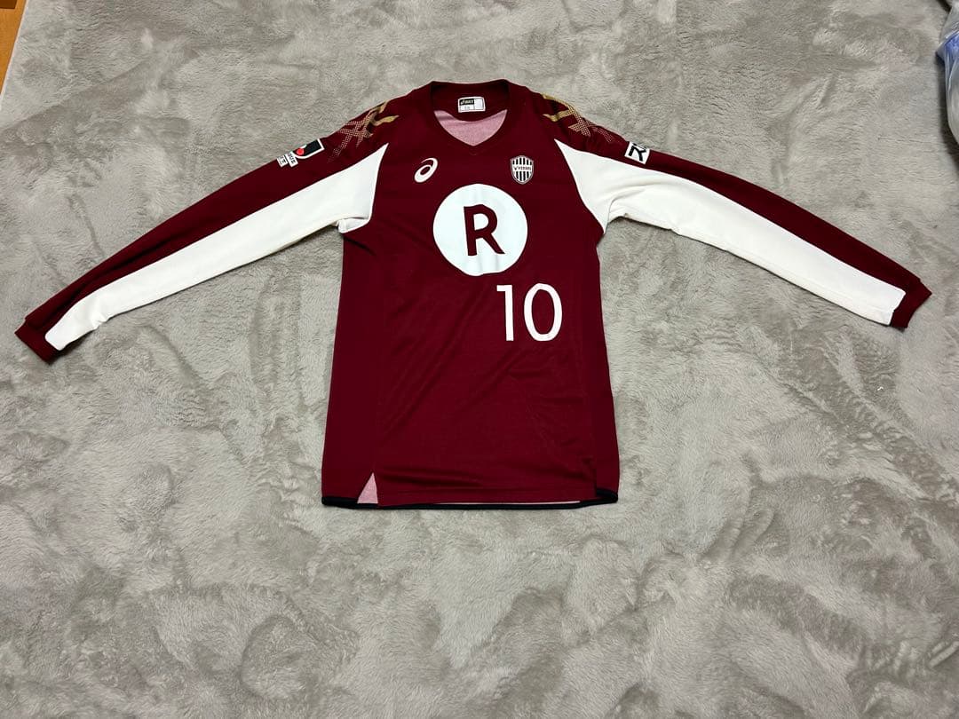 ヴィッセル神戸　森岡亮太　サイン付き　本人着用　済　ユニフォーム　10 XO