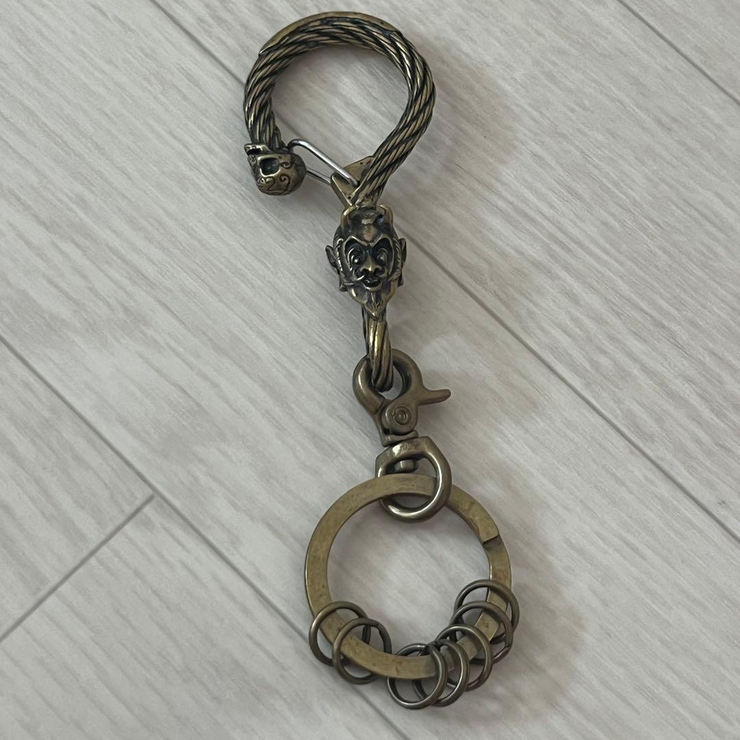 【名作】ギャングスタービル × ガルシア カラビナ キーチェーン キーリング