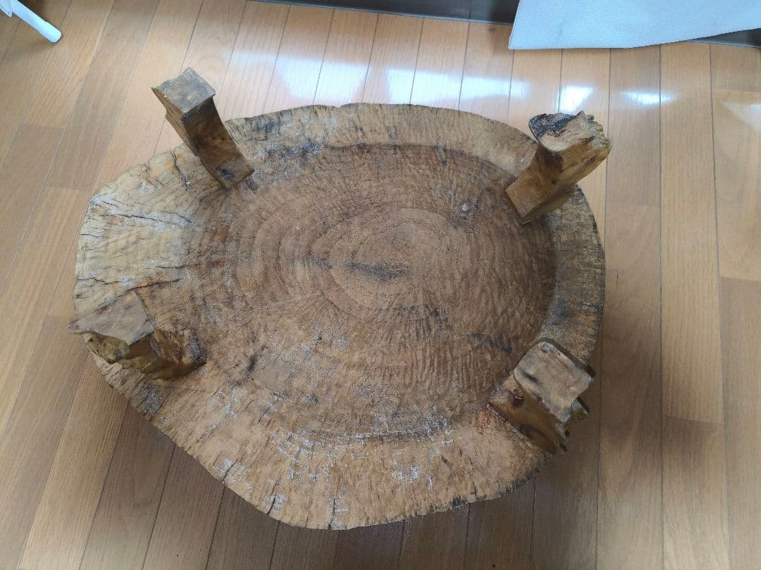 座卓　瘤　玉杢　ちゃぶ台　机　瘤杢　杢　一枚板　家具