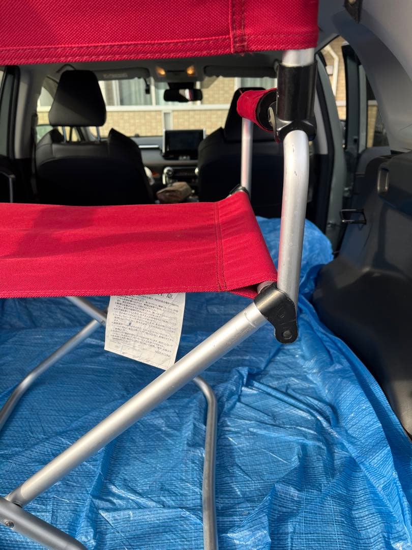  peak スノーピーク　FDフォールディングチェアワイド赤　4脚セット