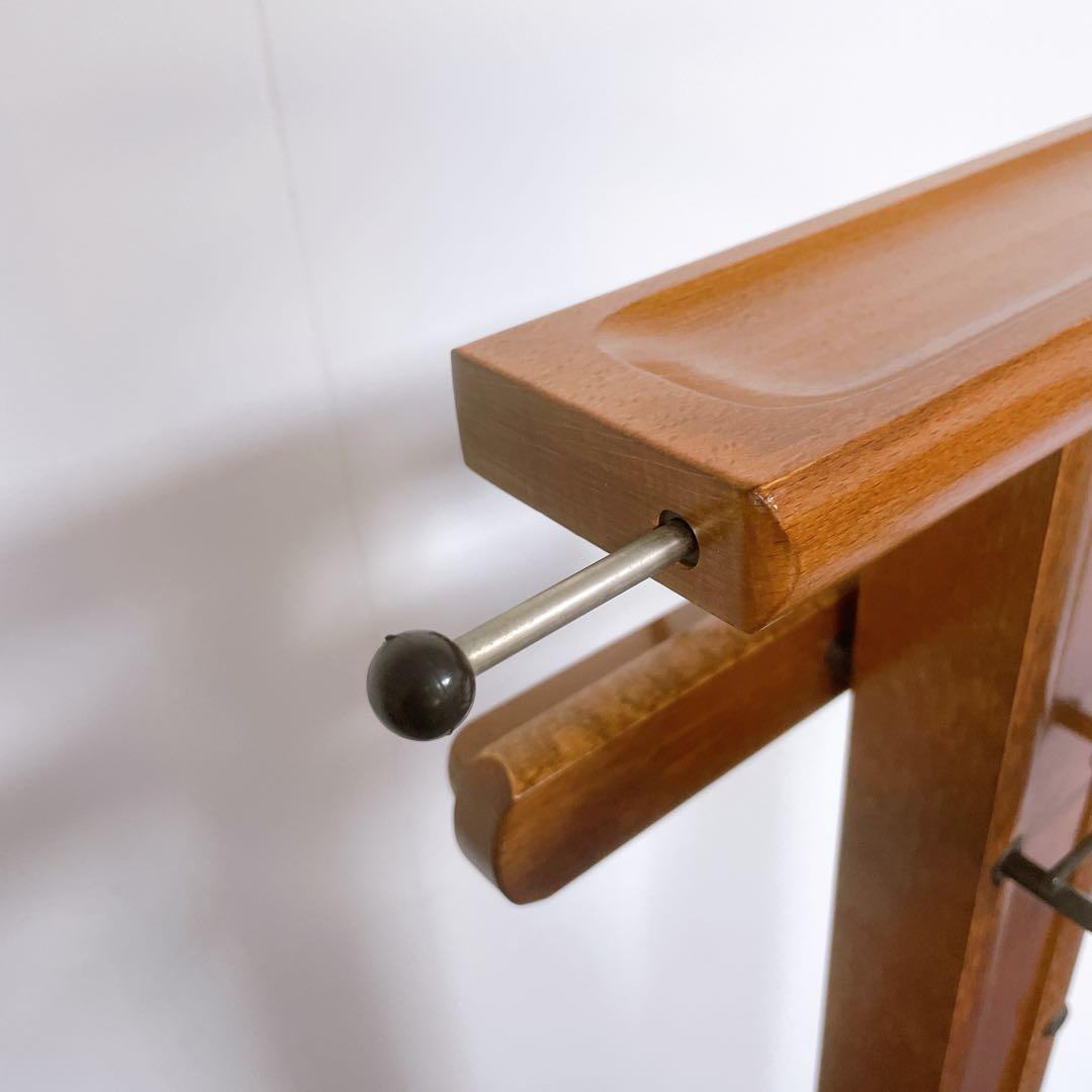 aris アリス 木製ハンガーラック イタリア製 ポールスタンド ハンガーポール