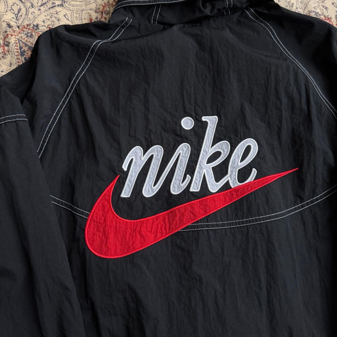 NIKE ナイキ ナイロン アノラック ハーフジップ セットアップ上下M