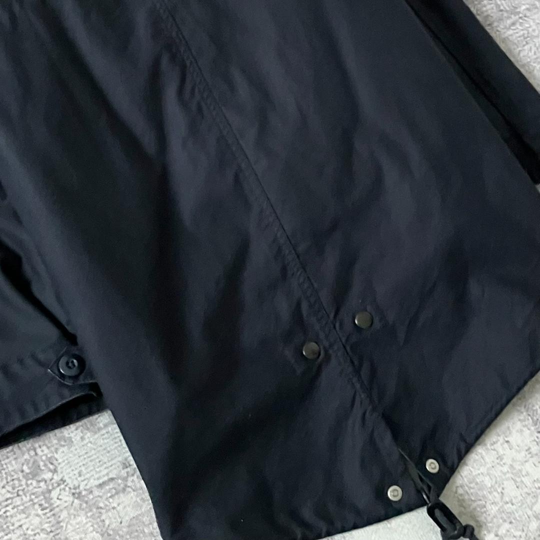 【3WAY】フレッドペリー モッズコート ライナー ラクーンファー 刺繍 M 紺