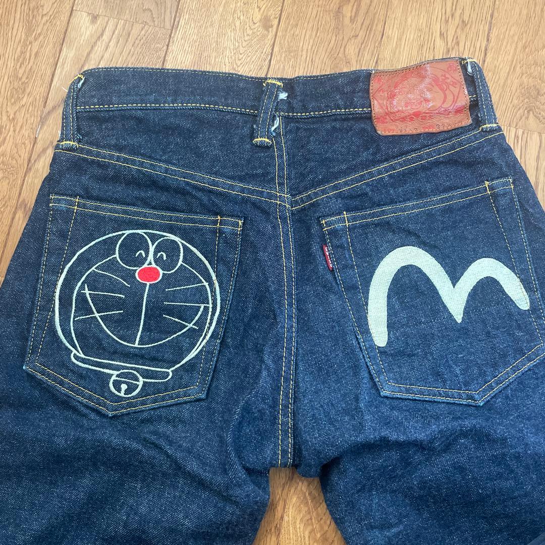 エビスドラえもん刺繍デニムパンツ