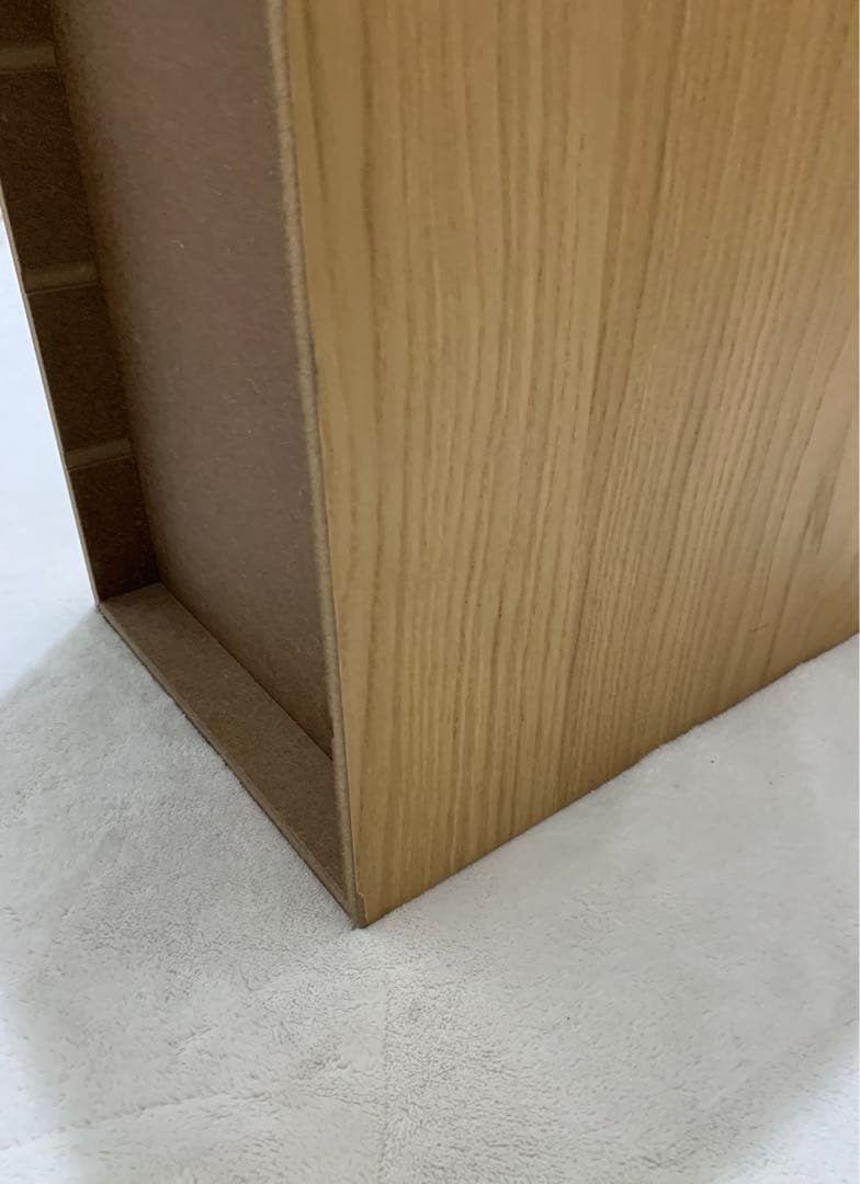 【廃盤】無印良品 木製4段引出　オーク材