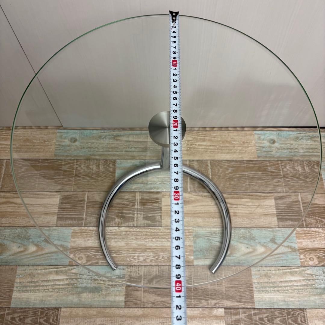 IDC 大塚家具 セレクト サイドテーブル ガラステーブル