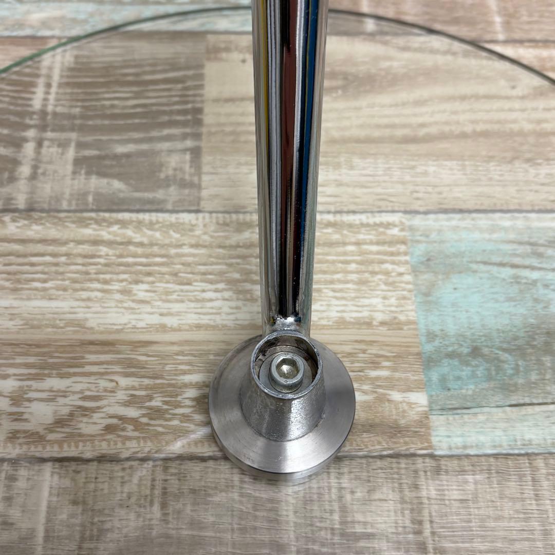 IDC 大塚家具 セレクト サイドテーブル ガラステーブル