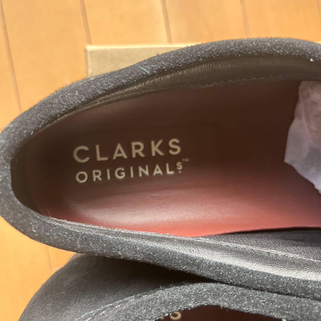 クラークス CLARKS ワラビー gore-tex ブラック　超美品