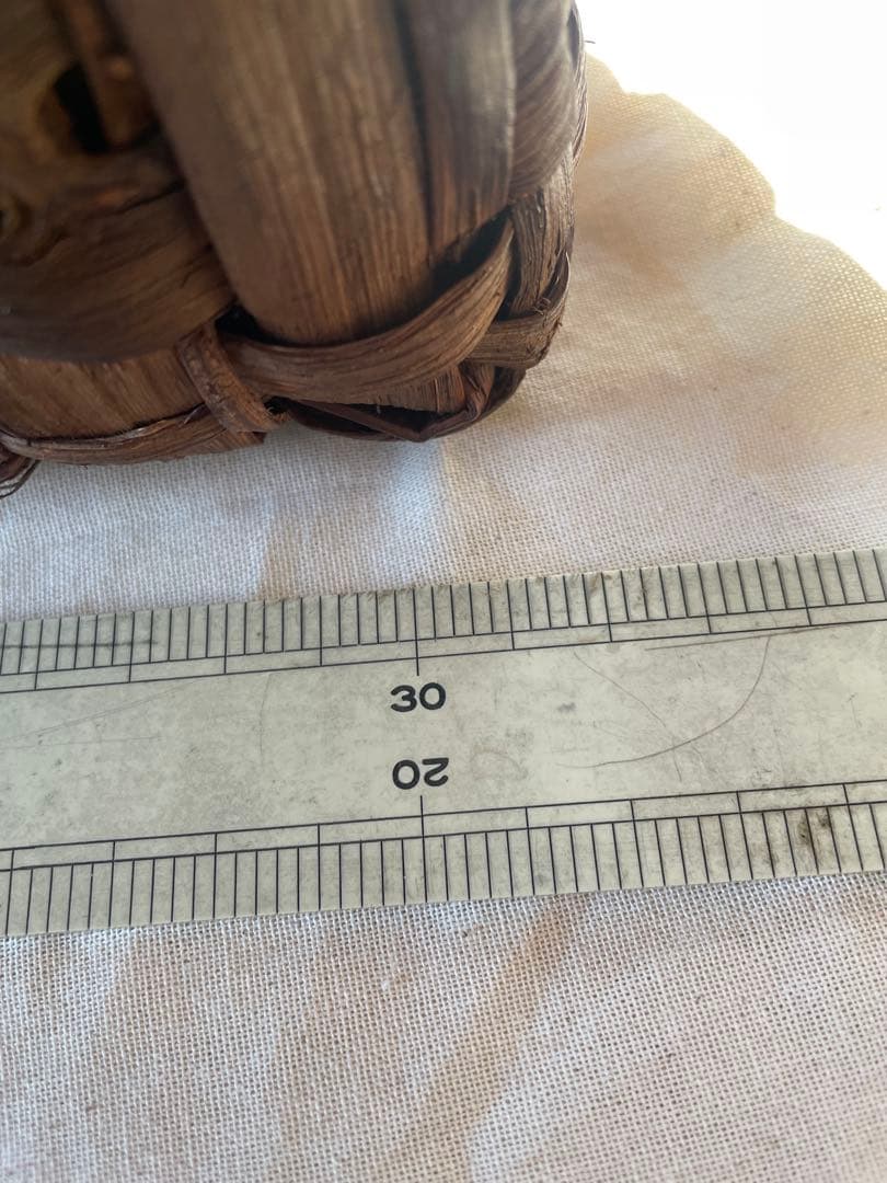 山葡萄製　編みトートバック