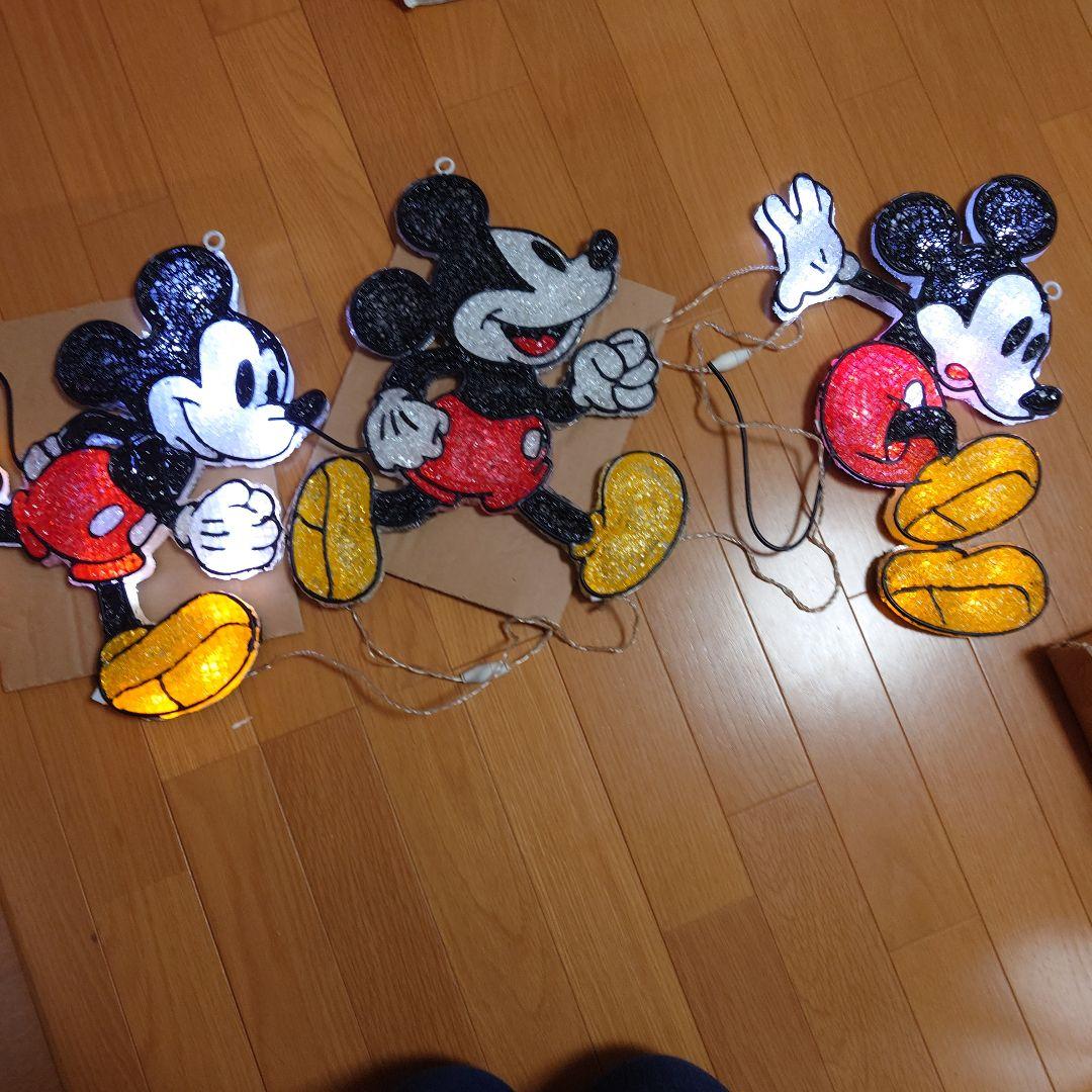 Disney あわてんぼうミッキーマウス 2D LEDスタンドライト