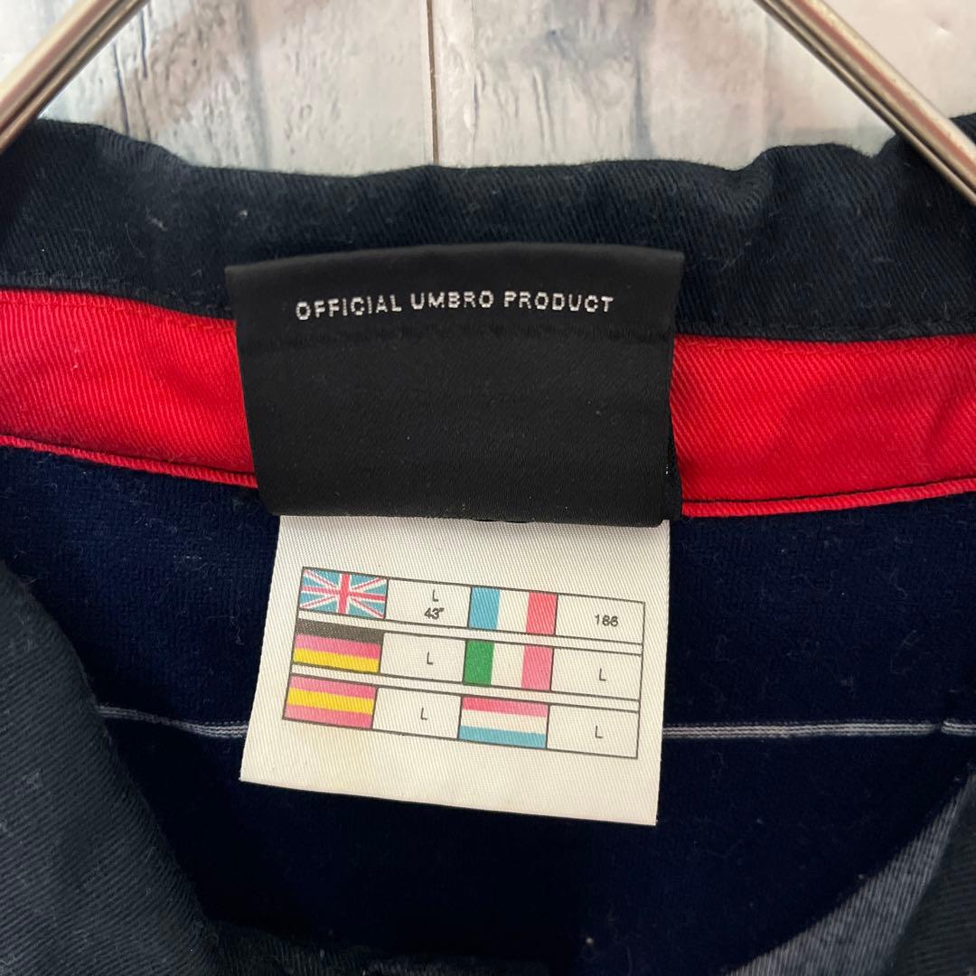 アンブロ マンチェスターユナイテッド ユニフォーム L刺繍ロゴ 長袖 99-00