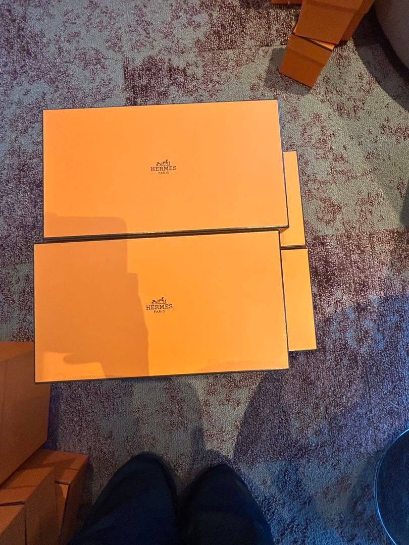 エルメス ギフトボックスとバッグ セット