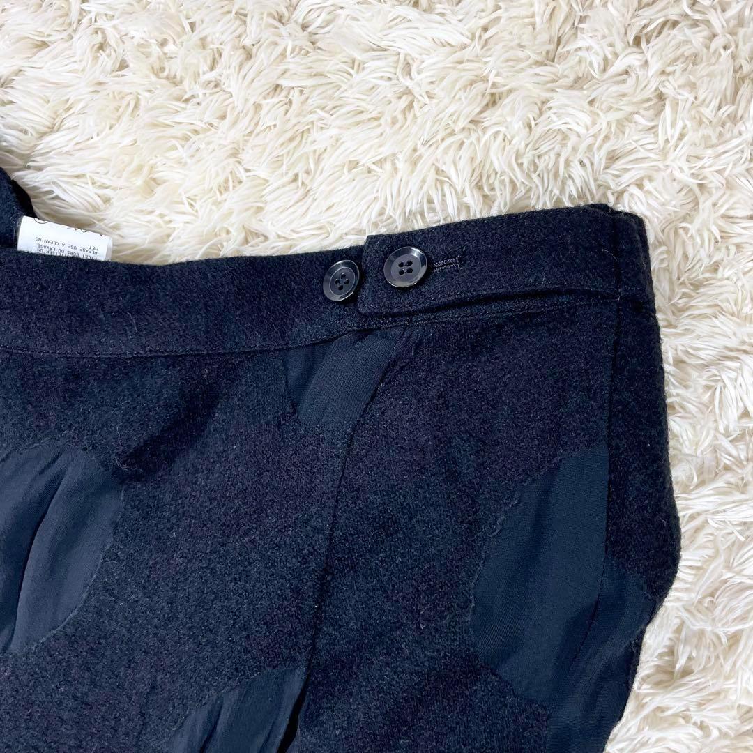 ✨美品　ヨウジヤマモト プリュスノアール　ガウチョパンツ　巻きパンツ　水玉　3