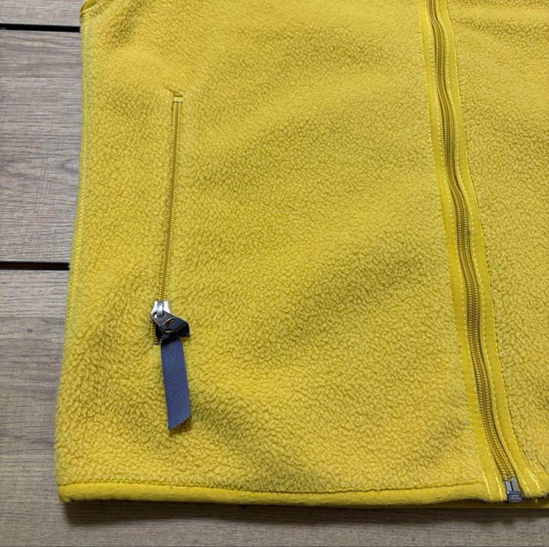 パタゴニア 99年 usa製 シンチラ フリース ベスト イエロー S 希少