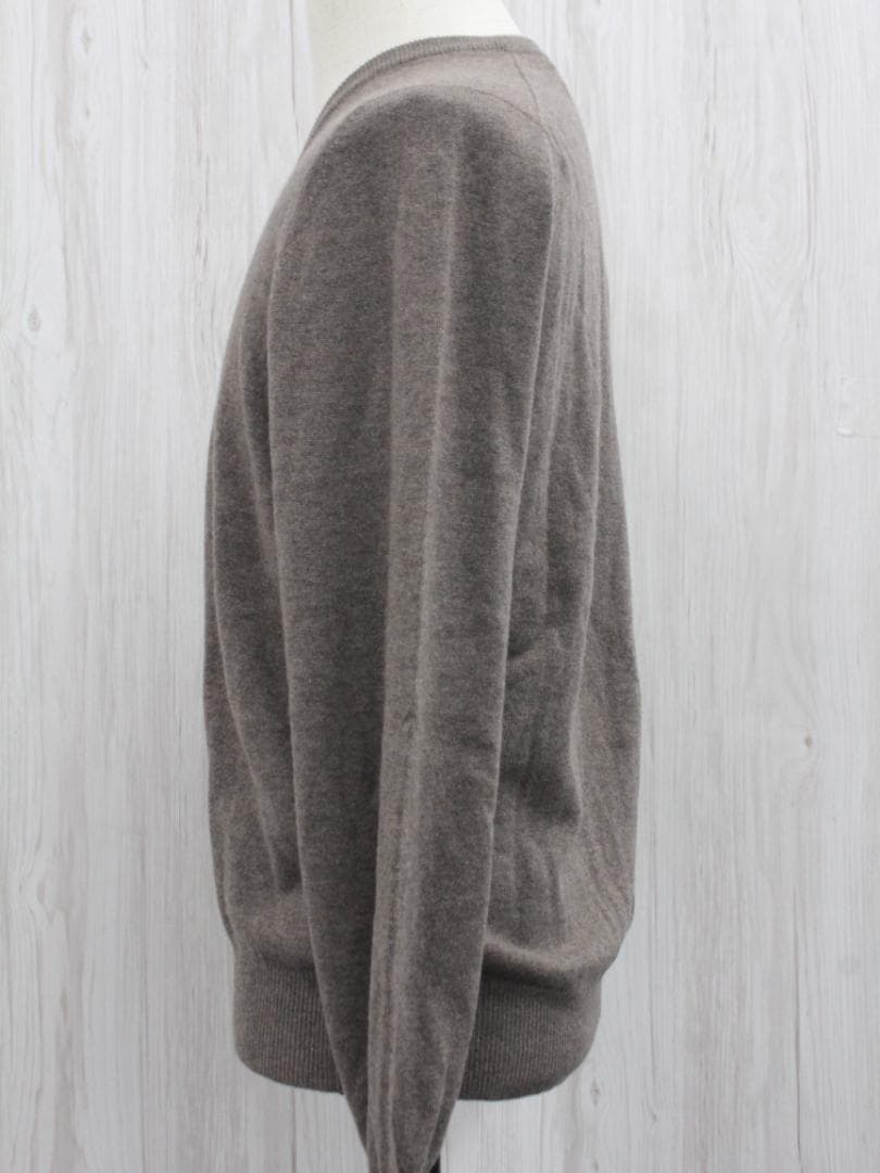 ▲ブルネロクチネリ BRUNELLO CUCINELL カシミヤ100％Vネック