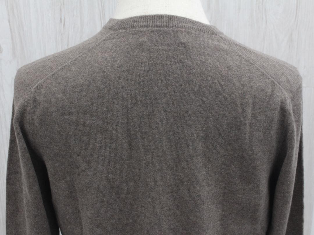 ▲ブルネロクチネリ BRUNELLO CUCINELL カシミヤ100％Vネック