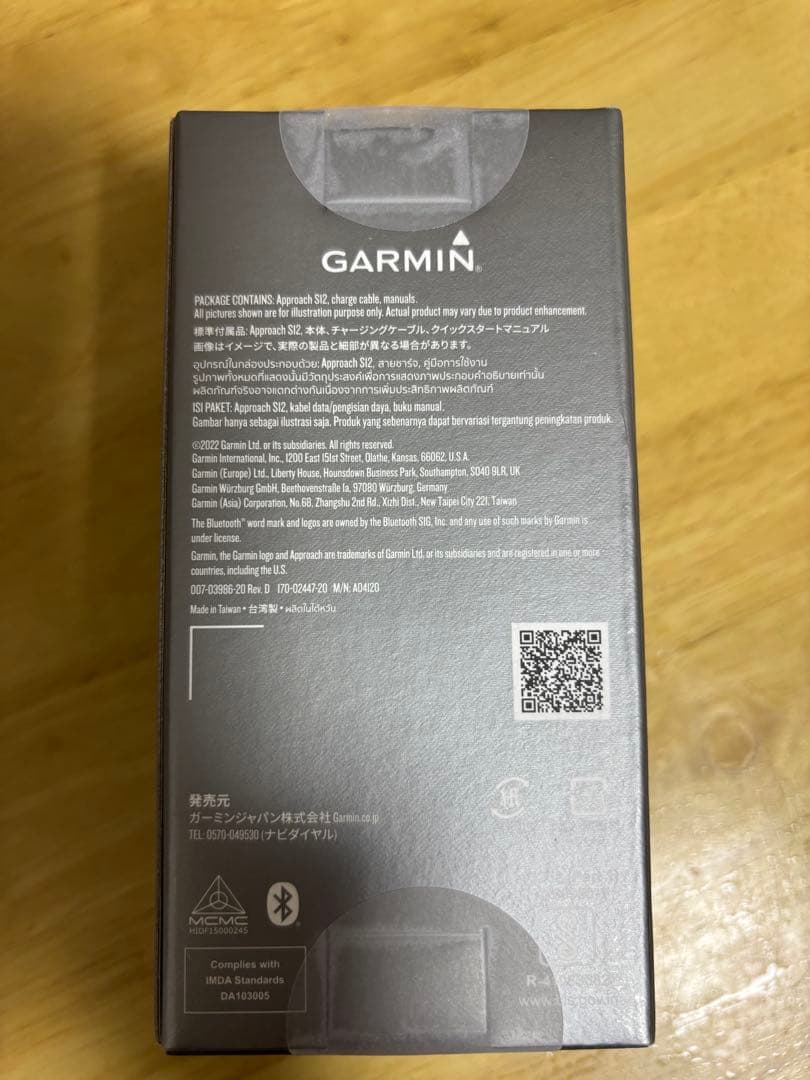 その他 GARMIN APPROACH S12