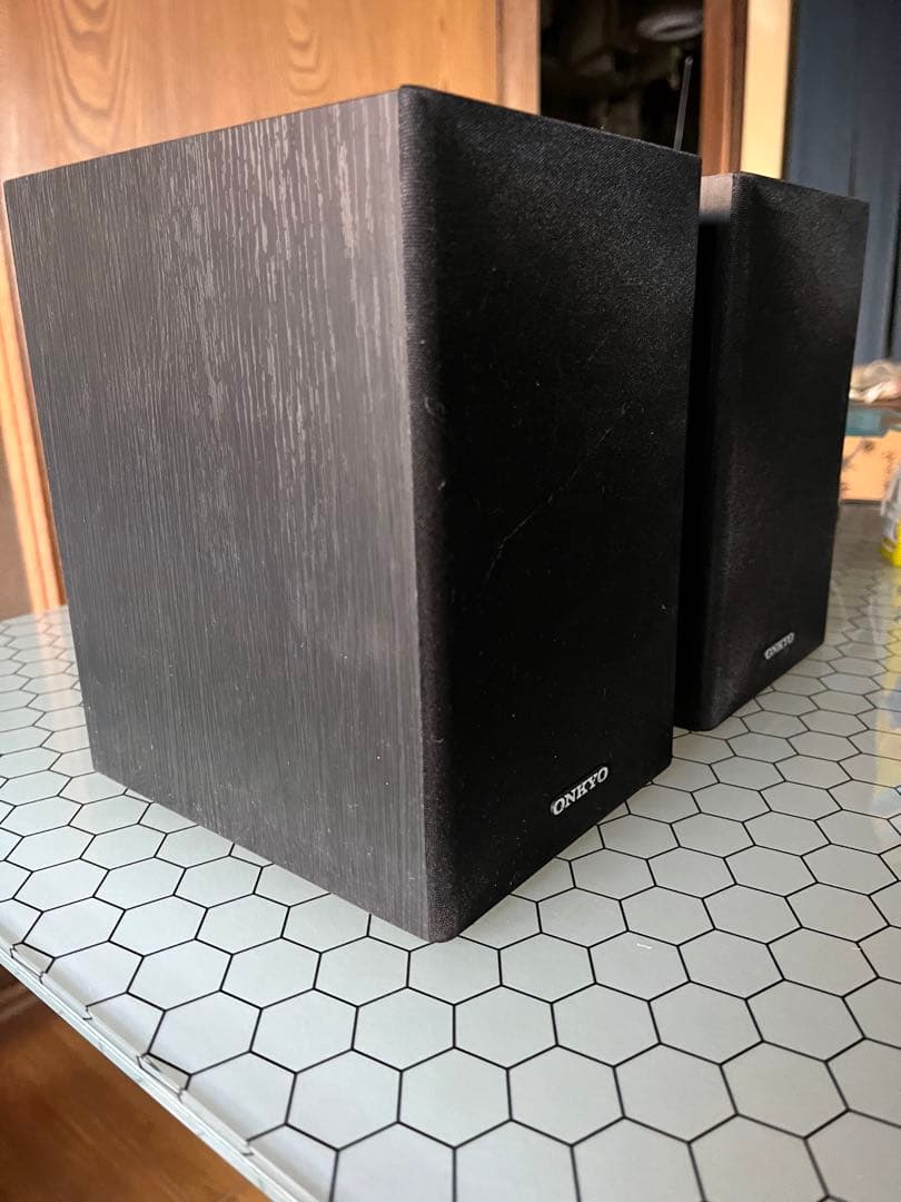 コンパクト木枠製　スピーカー2個セット！