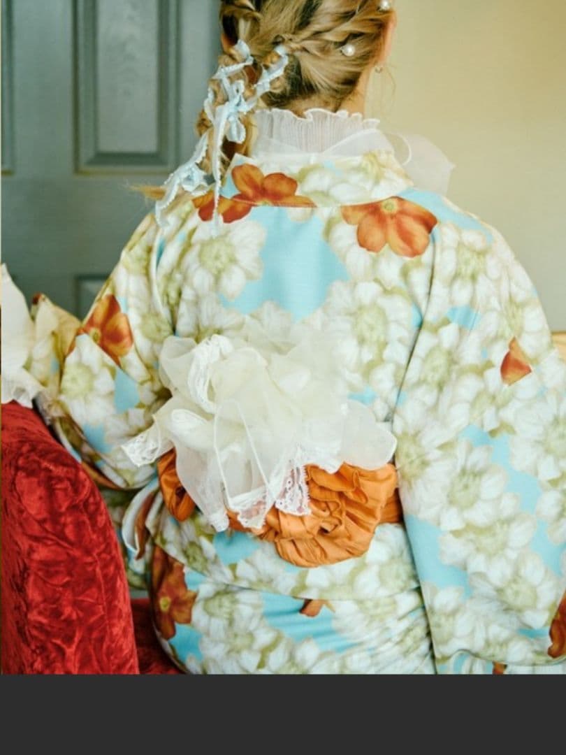 【クティールとレトロ】浴衣セット2way新作