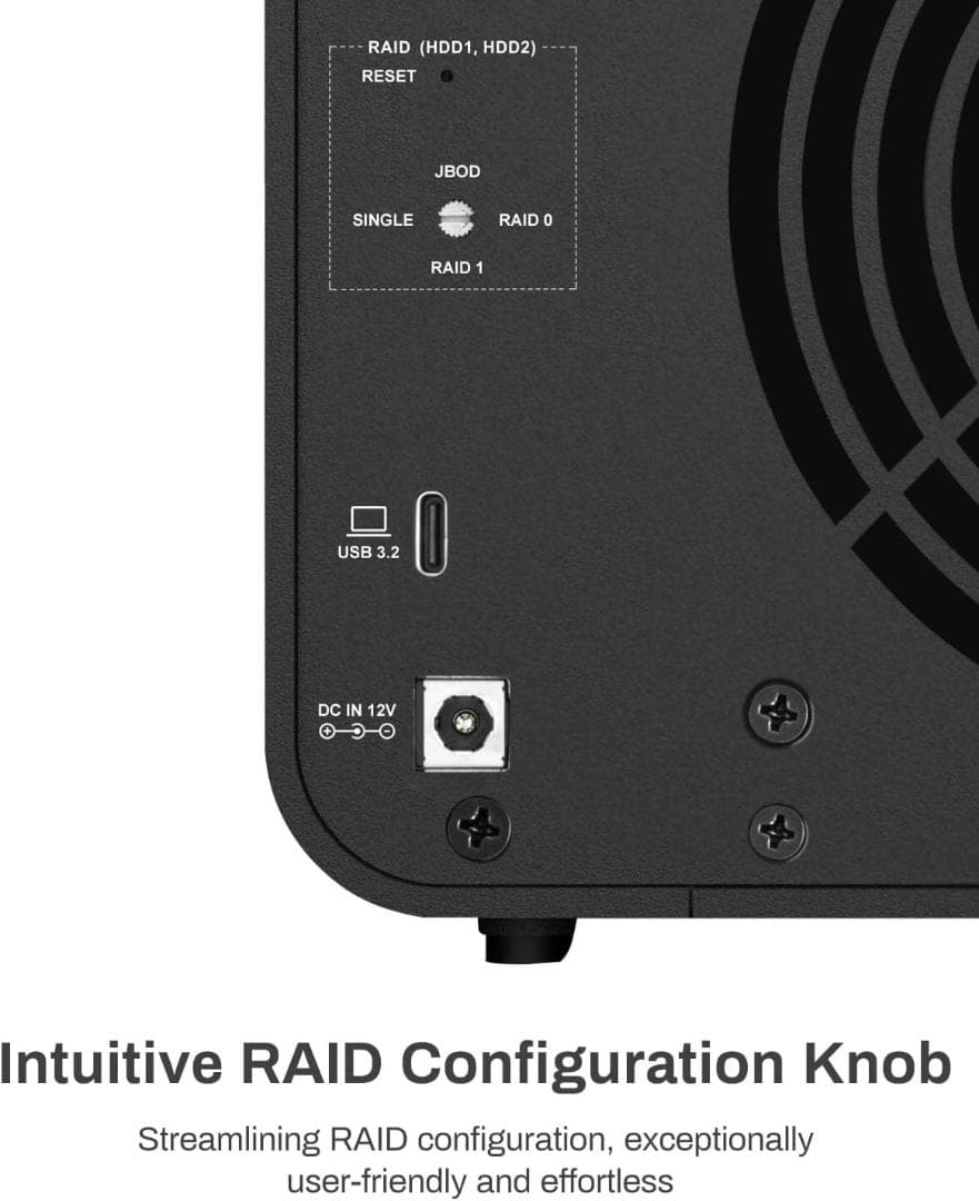 【開封済　未使用品】TERRAMASTER テラマスター D8 Hybrid