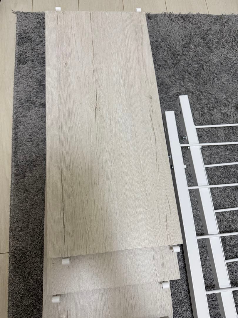 さくら Nポルダ(幅40cm ホワイトウォッシュ)＋60cm板4枚付き