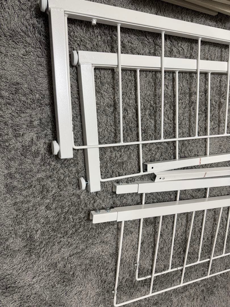 さくら Nポルダ(幅40cm ホワイトウォッシュ)＋60cm板4枚付き