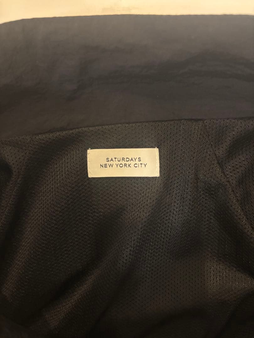 Saturdays NYC シャカシャカ　Black XL