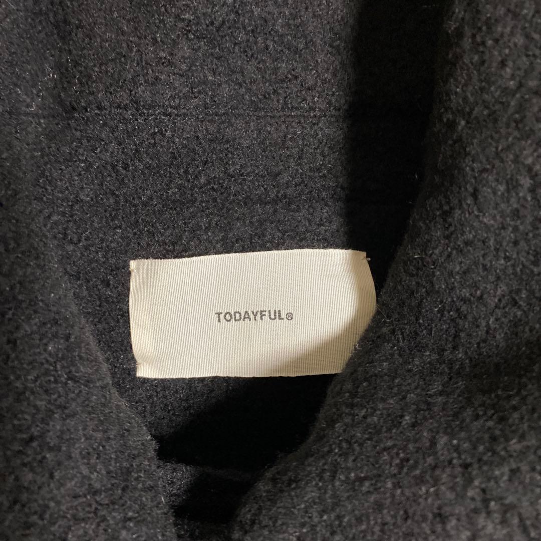 ジャケット・アウター TODAYFUL standcollar Boucle jacket BLK