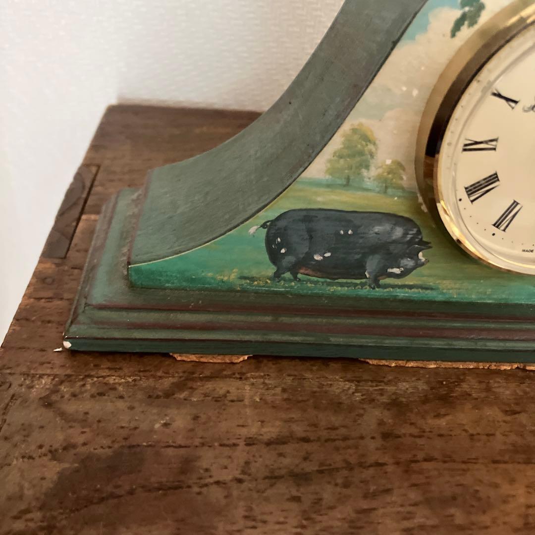 Thomas Kent London クォーツ置時計 動物デザイン