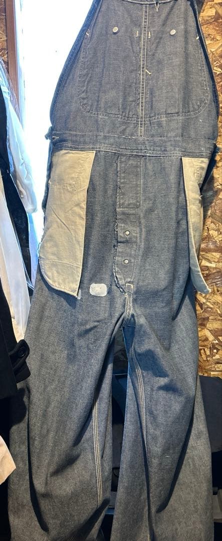 1940s Lee ハウスマークタグ　デニムオーバーオール