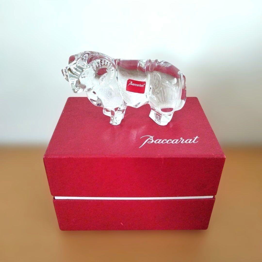 【新品】バカラ　羊 　ひつじ　箱付き　干支　 動物 クリスタル 　　置物
