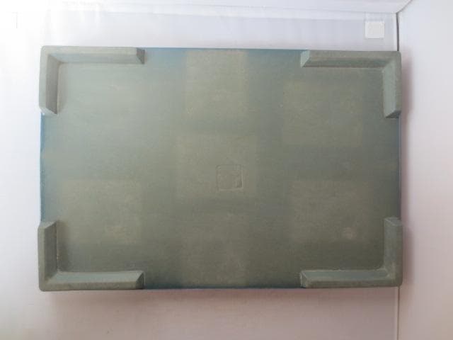 水盤　春松　均窯　長方水盤　水石　花道　幅40.5㎝　　R7/12/20-2