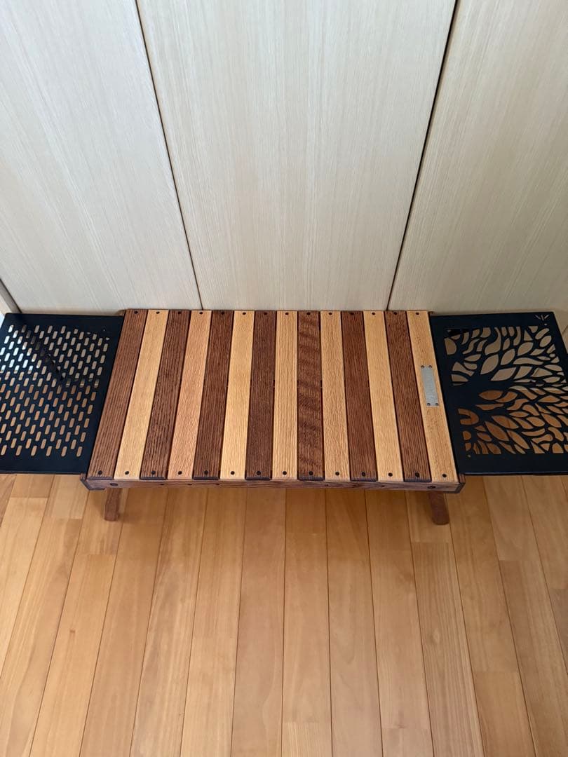 ブラックデザイン ハレテーブル アイアンプレート×2 BLACK DESIGN