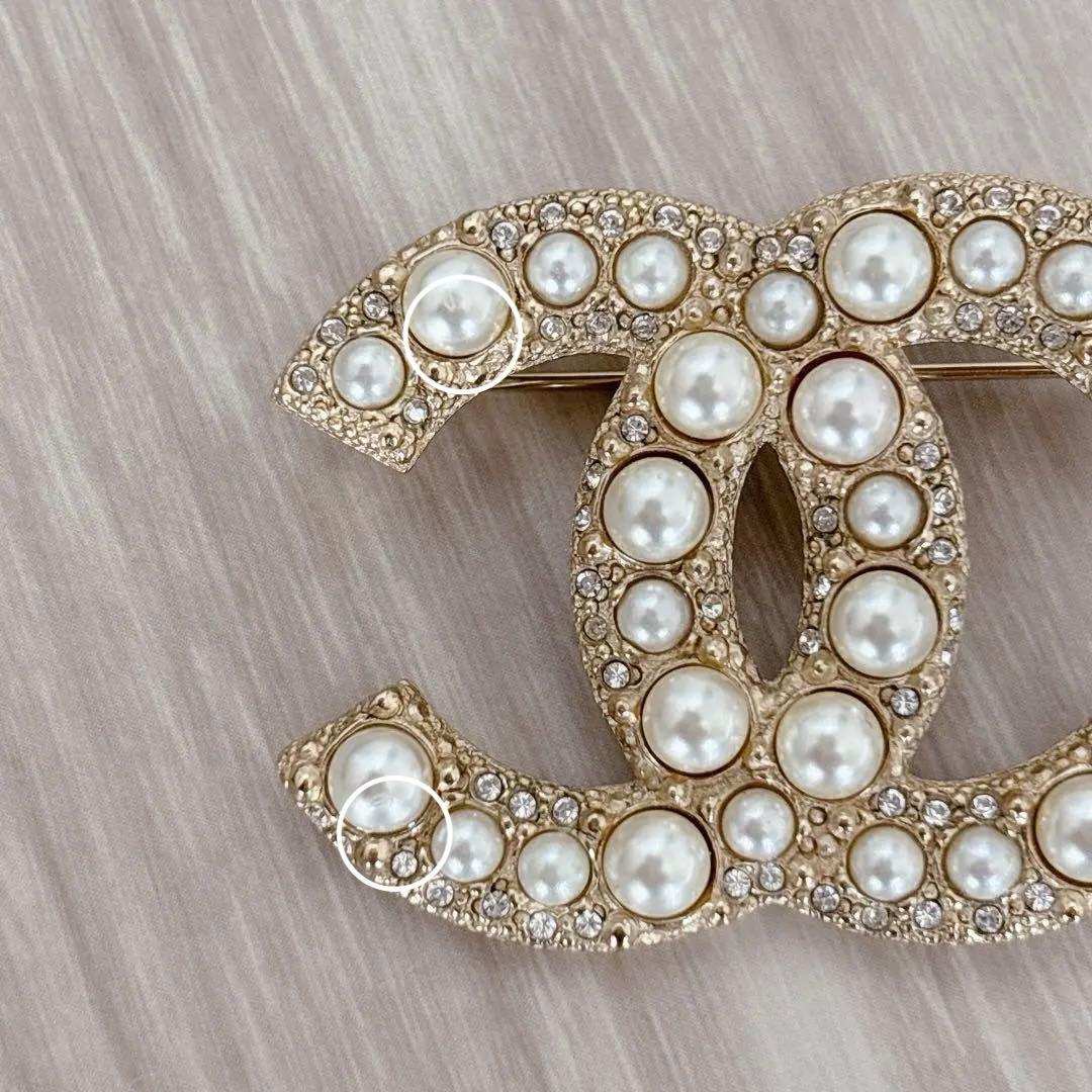 CHANEL シャネル ココマーク ブローチ　コスチュームパール 2024年購入